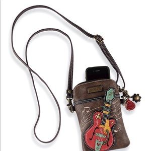 Chala crossbody cell phone purse (guitar)